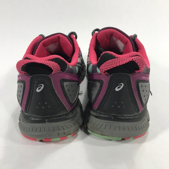 Asics Gel Scram 3 Size 11 Purple Black Blue Sz 7.5 - Picture 5 of 11